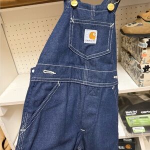 Carhartt Dark Blue Denim Overalls
